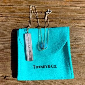 Tiffany & Co 1837 Bar Pendant
